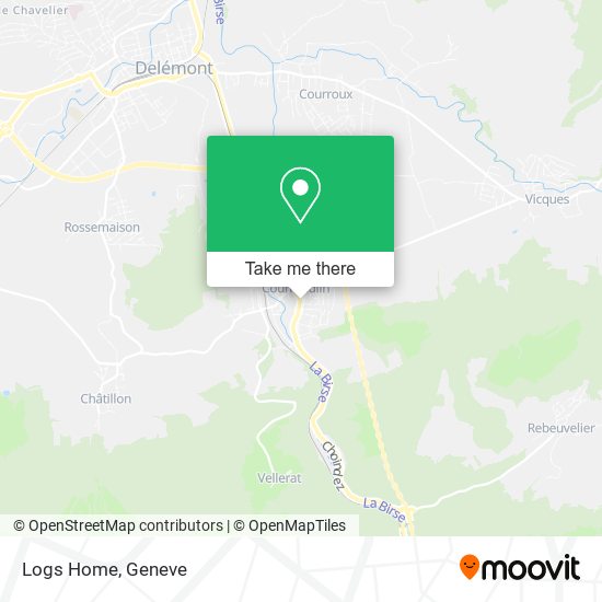 Logs Home map