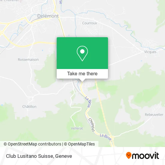 Club Lusitano Suisse map