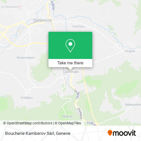 Boucherie Kamberov Sàrl map