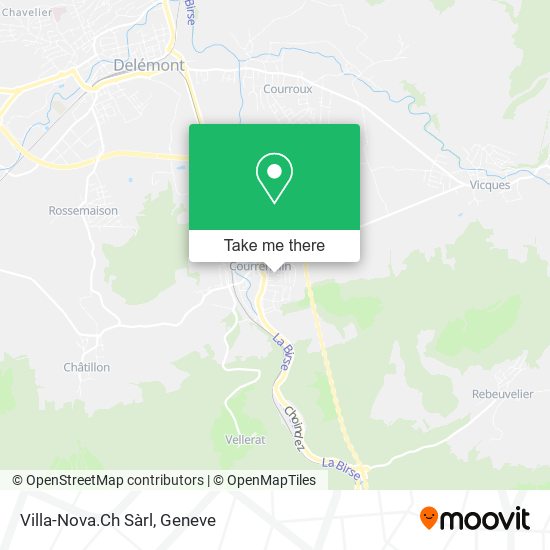 Villa-Nova.Ch Sàrl map