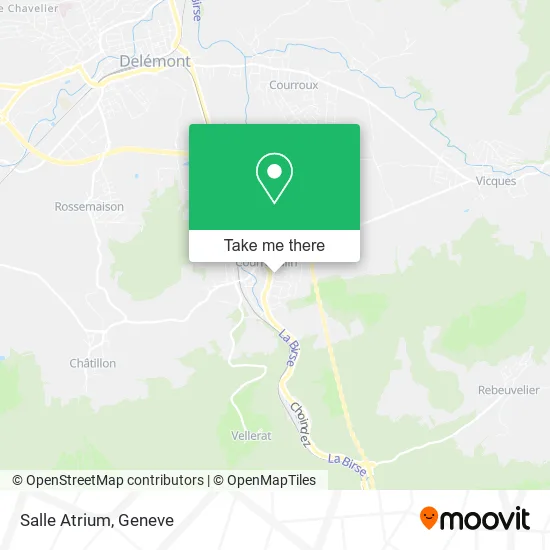Salle Atrium map