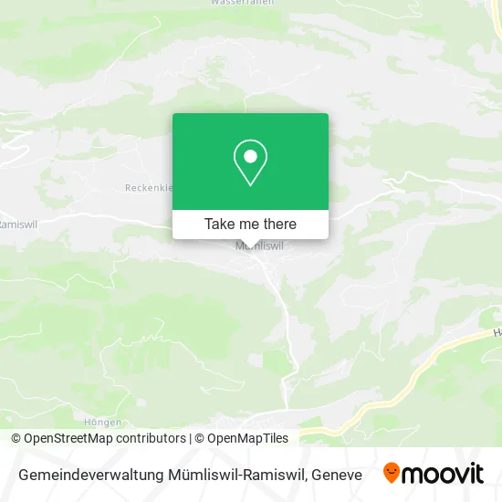 Gemeindeverwaltung Mümliswil-Ramiswil map