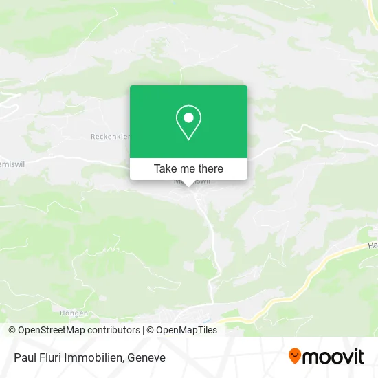 Paul Fluri Immobilien map