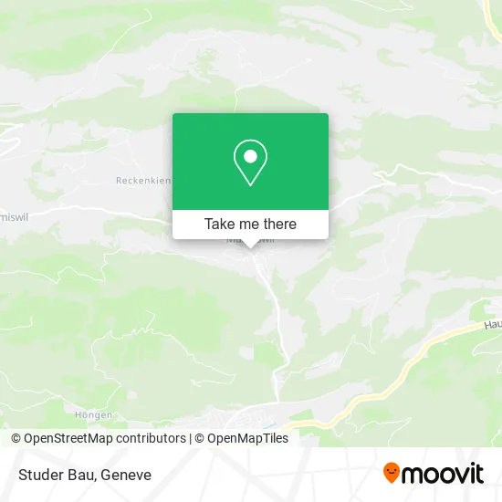Studer Bau map