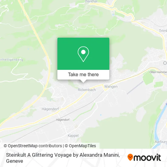 Steinkult A Glittering Voyage by Alexandra Manini map