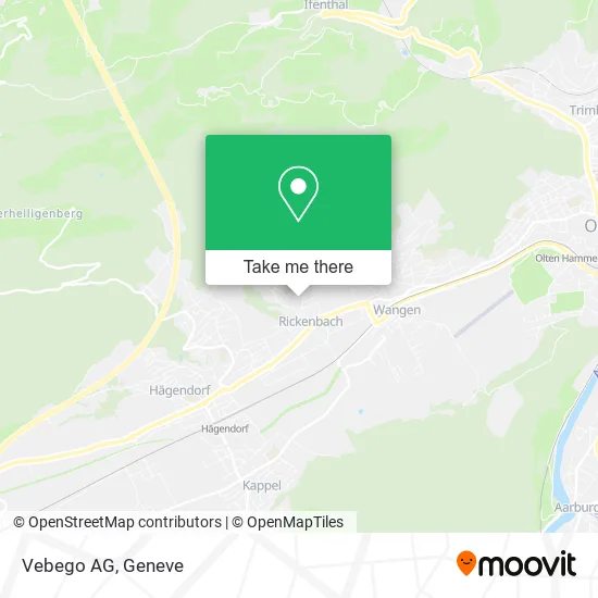 Vebego AG map