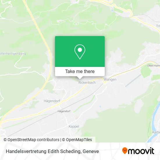Handelsvertretung Edith Scheding map