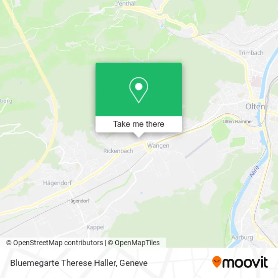 Bluemegarte Therese Haller map