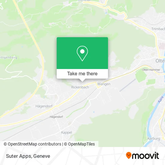 Suter Apps map