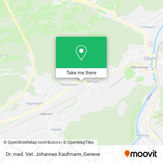 Dr. med. Vet. Johannes Kaufmann map