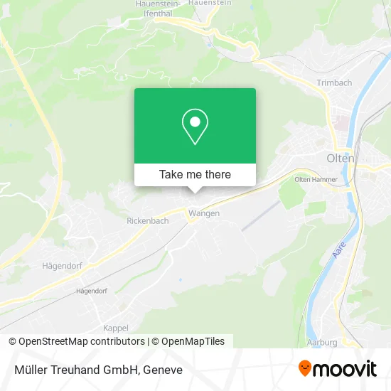 Müller Treuhand GmbH map