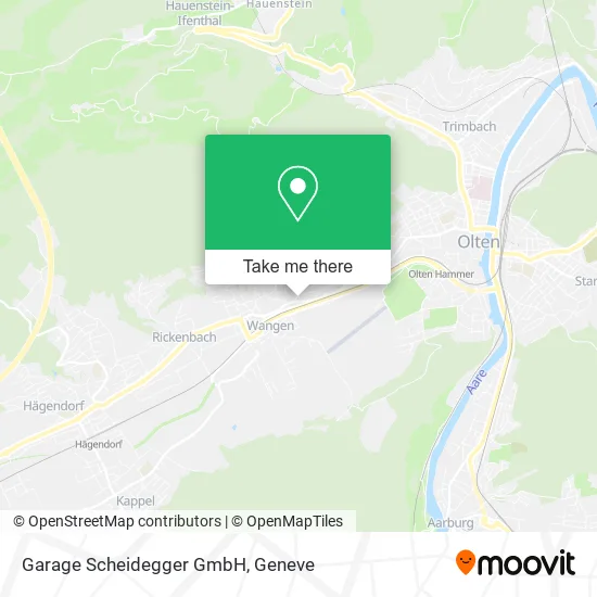 Garage Scheidegger GmbH map