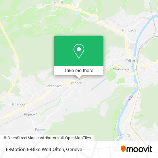 E-Motion E-Bike Welt Olten map