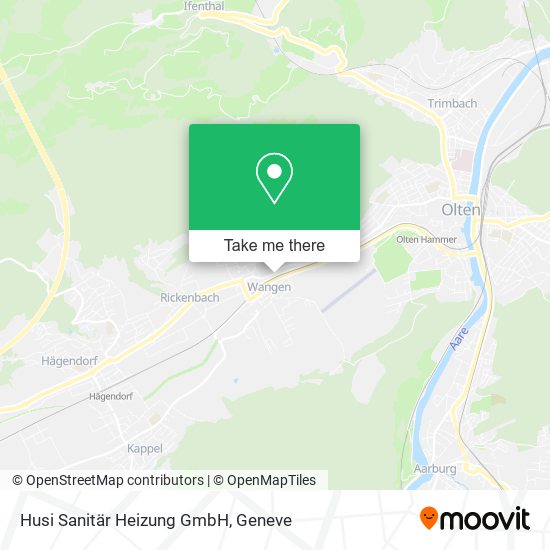 Husi Sanitär Heizung GmbH map