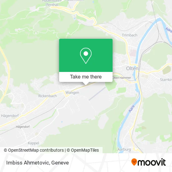 Imbiss Ahmetovic map