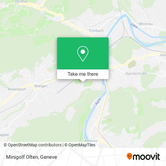 Minigolf Olten map