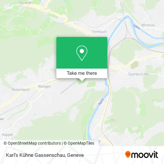 Karl's Kühne Gassenschau plan