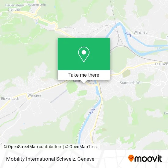 Mobility International Schweiz plan