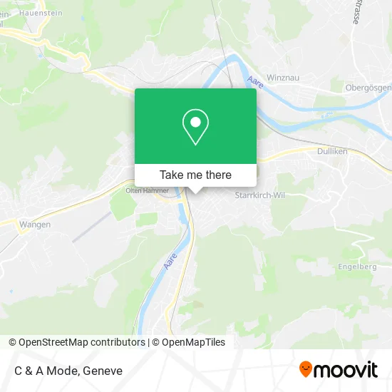 C & A Mode map