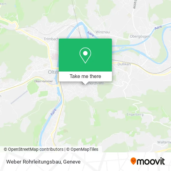 Weber Rohrleitungsbau map