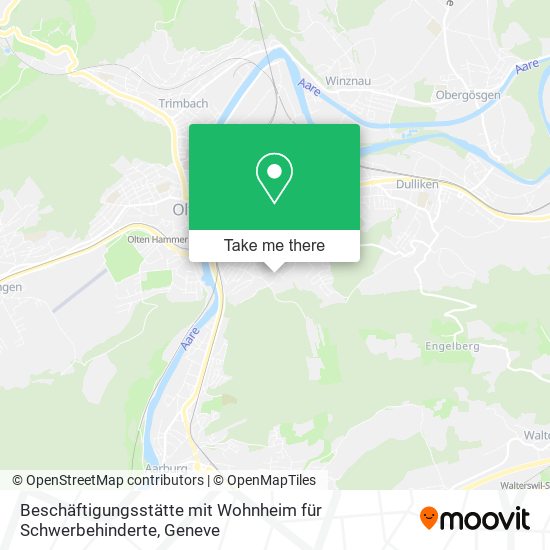 Beschäftigungsstätte mit Wohnheim für Schwerbehinderte map