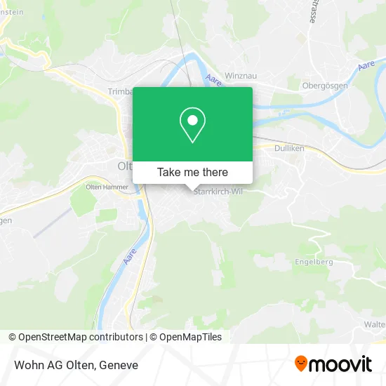 Wohn AG Olten map