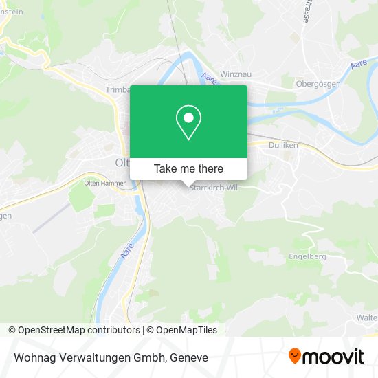 Wohnag Verwaltungen Gmbh map
