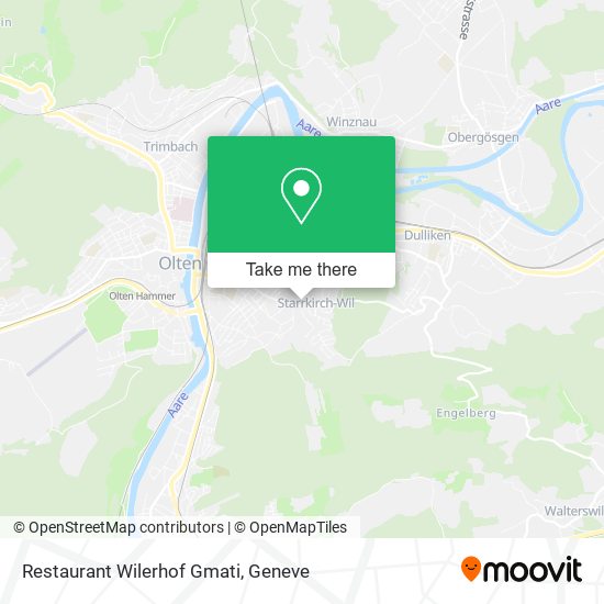 Restaurant Wilerhof Gmati map