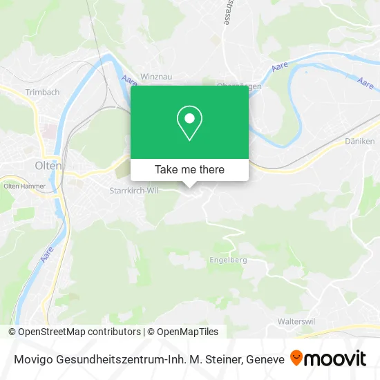 Movigo Gesundheitszentrum-Inh. M. Steiner map