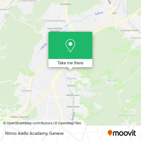 Ritmo Aiello Academy map