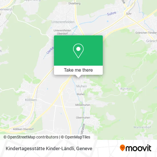 Kindertagesstätte Kinder-Ländli map