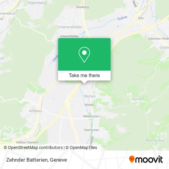 Zehnder Batterien map