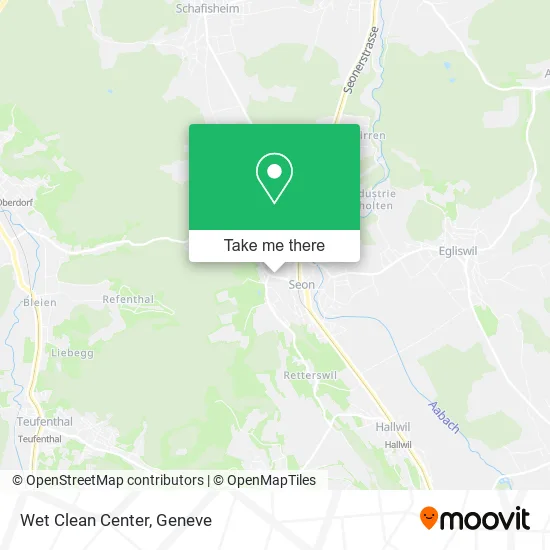 Wet Clean Center plan