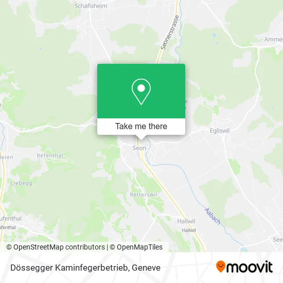 Dössegger Kaminfegerbetrieb map