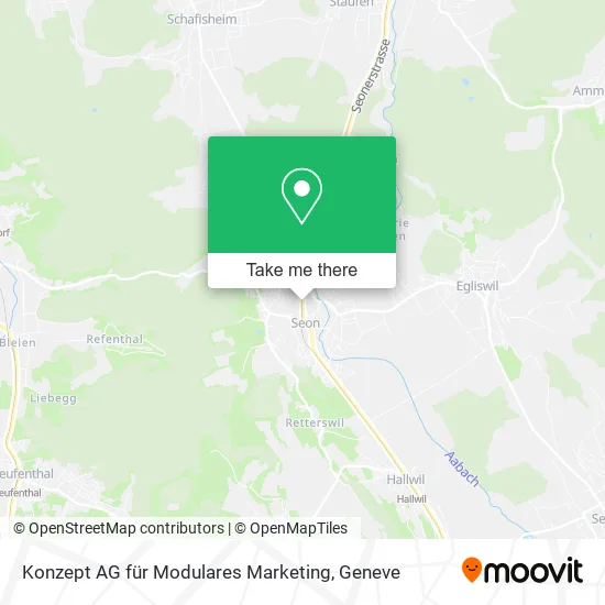 Konzept AG für Modulares Marketing map