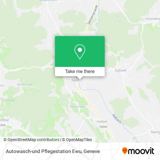 Autowasch-und Pflegestation Ewu map