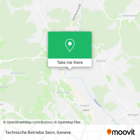 Technische Betriebe Seon map