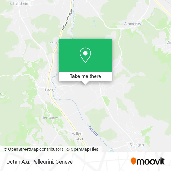 Octan A.a. Pellegrini map