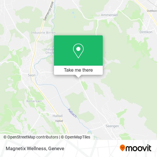 Magnetix Wellness map