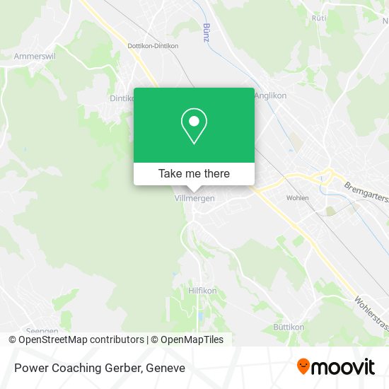 Power Coaching Gerber map