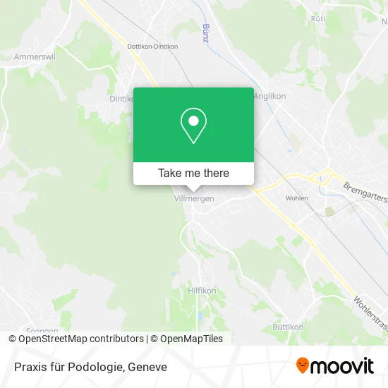 Praxis für Podologie map