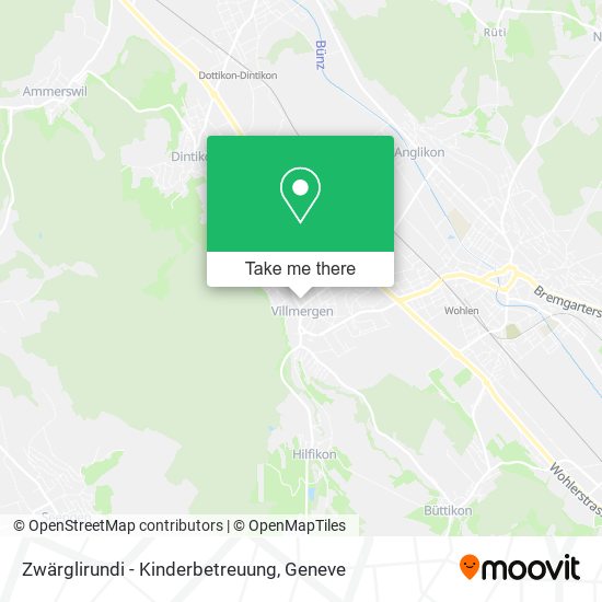 Zwärglirundi - Kinderbetreuung map