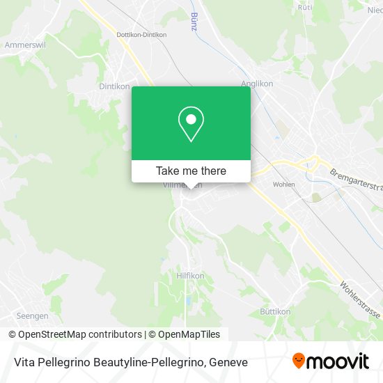 Vita Pellegrino Beautyline-Pellegrino map