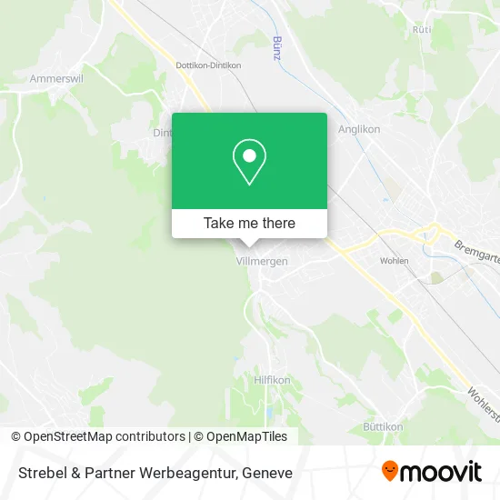 Strebel & Partner Werbeagentur map