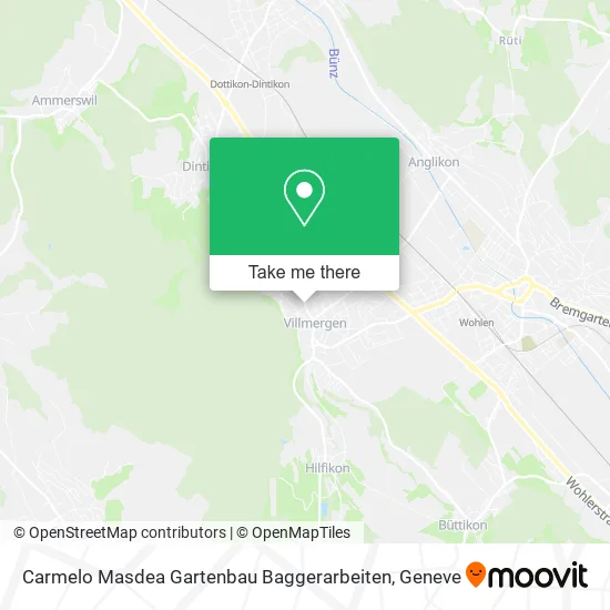 Carmelo Masdea Gartenbau Baggerarbeiten map