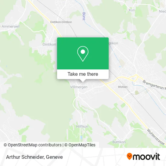 Arthur Schneider map