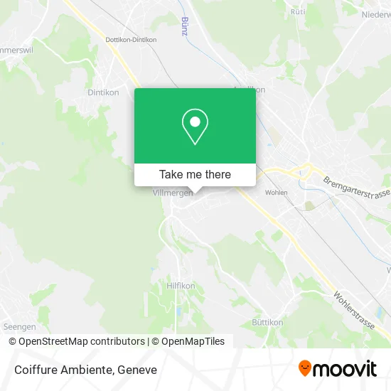 Coiffure Ambiente map