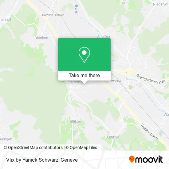 Vlix by Yanick Schwarz map