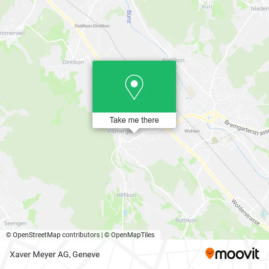 Xaver Meyer AG map