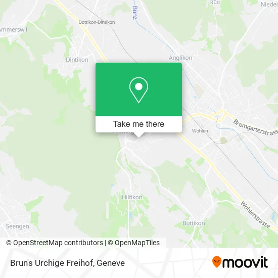 Brun's Urchige Freihof map